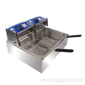 2 Tank 2 Basket Electric Deep Fryer